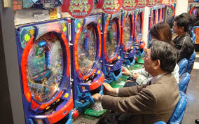 Shinjuku Cosmos Pachinko interior